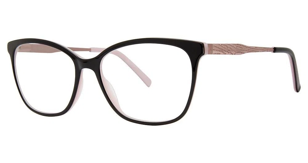 Daisy Fuentes DFLRaquel Eyeglasses - Mauve - view 2